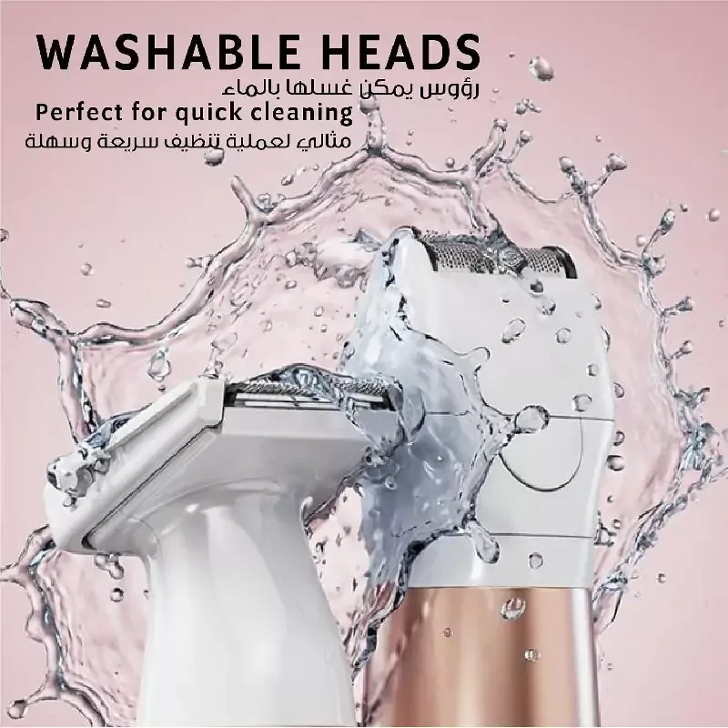 Wahl Cordless Bikini Trimmer, Trim & Shave with Battery, Washable Blades & Attachments 3028668