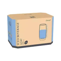 Ocean Glass 6pcs Ivory Hi Ball 460ml Drink Tumbler 1B13016
