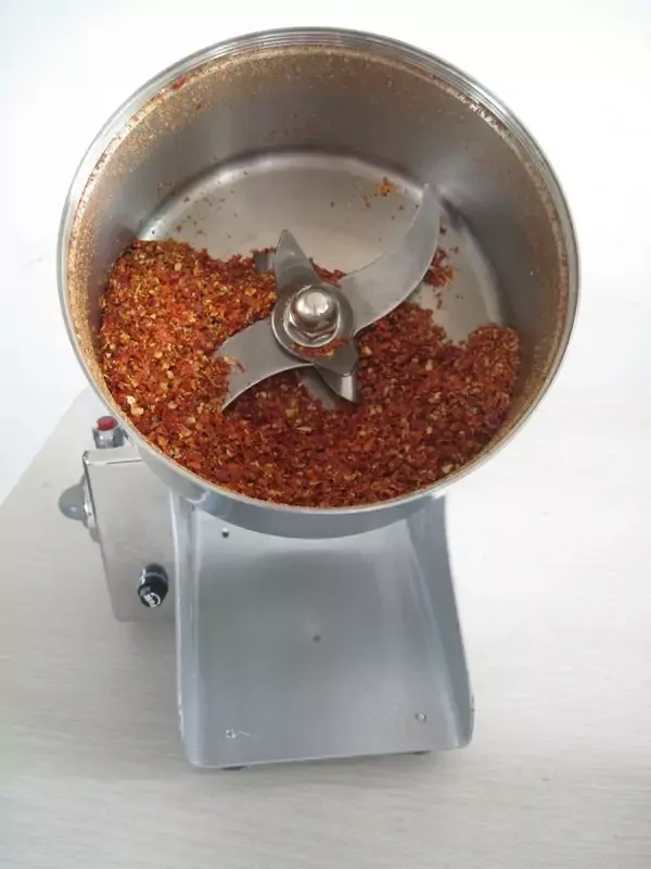 Commercial Dry Food Grinder Machine 1000g HWF-20B