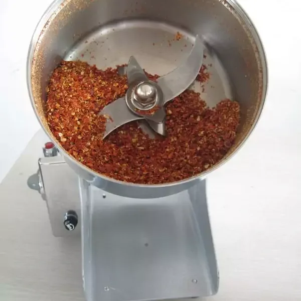 Commercial Dry Food Grinder Machine 1000g HWF-20B