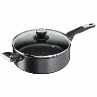 Tefal Unlimited Sautepan 26cm Non Electric G2553302 aluminium material heat indicator thermo signal titanium coating made in france