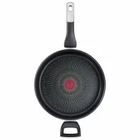 Tefal Unlimited Sautepan 26cm Non Electric G2553302 aluminium material heat indicator thermo signal titanium coating made in france