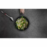 Tefal Unlimited Sautepan 26cm Non Electric G2553302 aluminium material heat indicator thermo signal titanium coating made in france