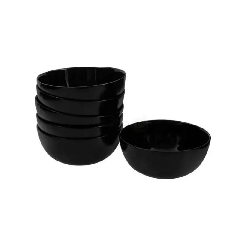 Luminarc Diwali Bowl Small 12cm Black (Pack of 6pcs)