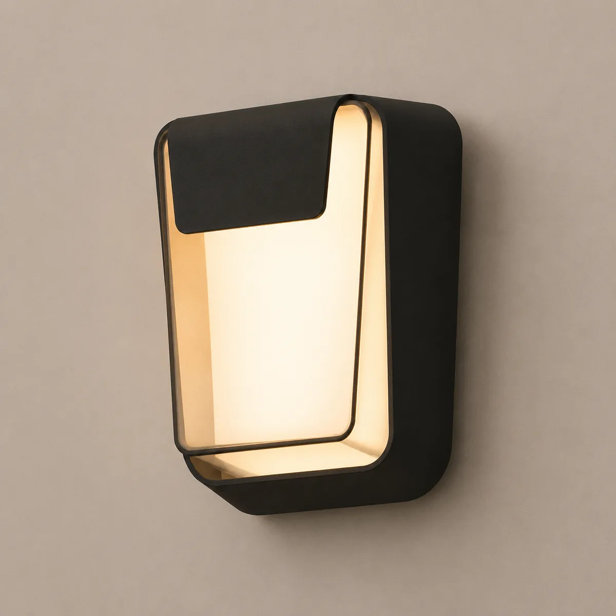 Tronic 12W LED Outdoor Wall Light - IP54 Warm White