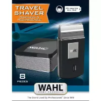 Wahl Cordless Travel Shaver, Classic Series with Flexible Single Foil System, Wet & Dry Operation 3615-1027