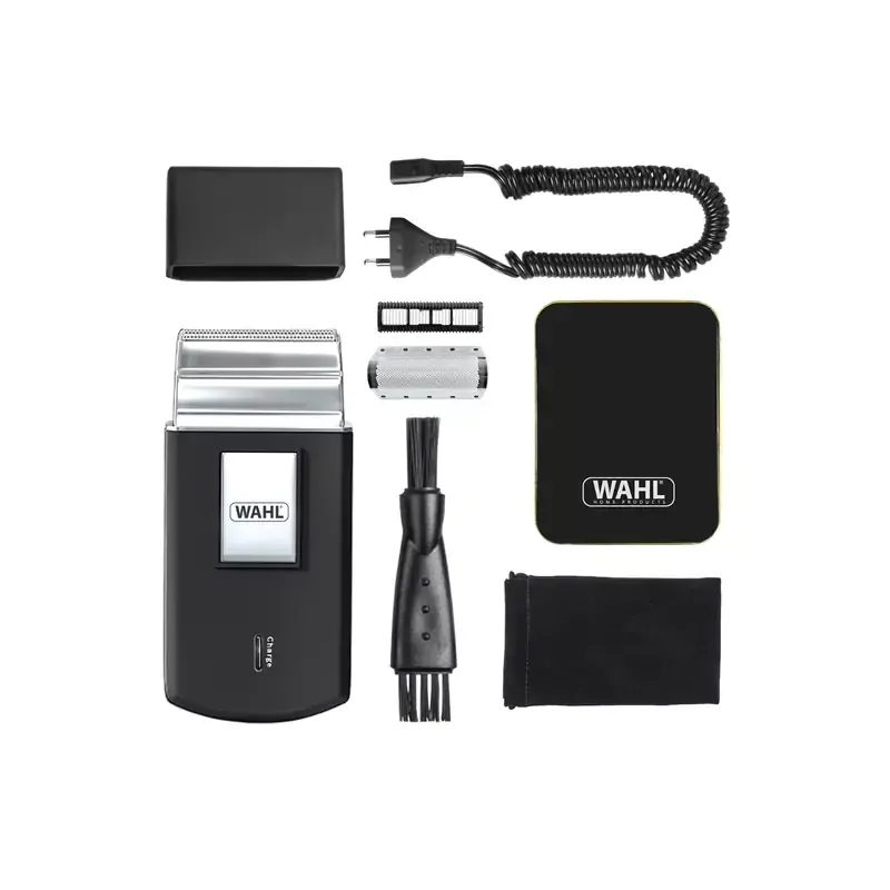 Wahl Cordless Travel Shaver, Classic Series with Flexible Single Foil System, Wet & Dry Operation 3615-1027