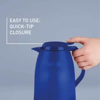 Tefal Mambo Jug Thermose 1.0l Leak Proof K3033112 plastic body material screw lid lock system vacuum glass liner made in germany
