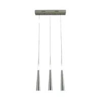Tronic Acrylic Modern 3 LED Warm White Hanging Light