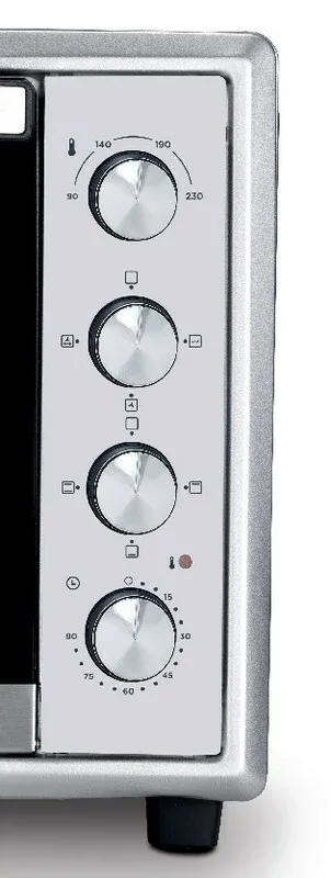 Kenwood Oven Electric 100l with Rosting Function 2700w Mom99.000ss - 90 Mins Timer Stainless Steel Heating Elements Inner Light