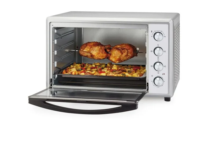 Kenwood Oven Electric 100l with Rosting Function 2700w Mom99.000ss - 90 Mins Timer Stainless Steel Heating Elements Inner Light