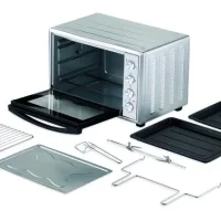 Kenwood Oven Electric 100l with Rosting Function 2700w Mom99.000ss - 90 Mins Timer Stainless Steel Heating Elements Inner Light