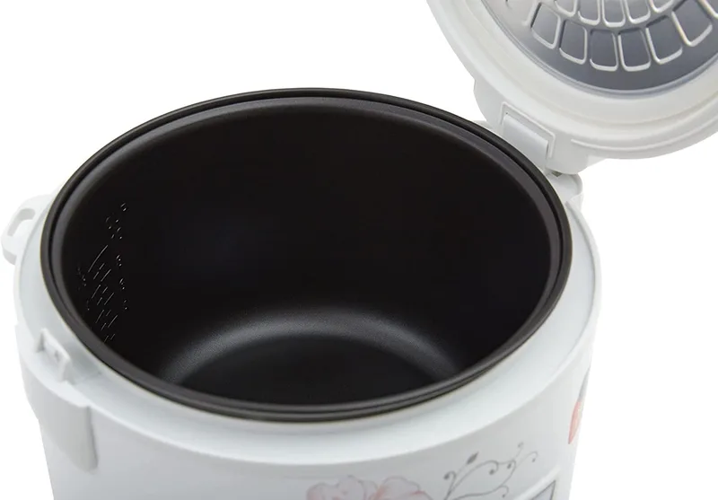 Nikai Rice Cooker 1.8L Keep Warm Function Teflon Coated Inner Pot 762W NR674N3 Plastic Steamer Double Thermostat Control Detachable Power Cord