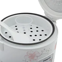 Nikai Rice Cooker 1.8L Keep Warm Function Teflon Coated Inner Pot 762W NR674N3 Plastic Steamer Double Thermostat Control Detachable Power Cord