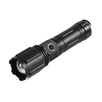 Tronic Rechargeable LED Flashlight - 800 Lumens, Zoom, Long-Distance Beam