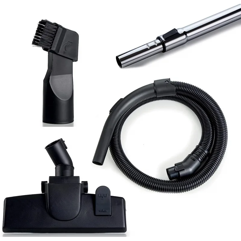 Kenwood Vacuum Cleaner 3l Carry Handle Automatic Cord 2000w Vbp70.000br - Metal Telescopic Tube High Efficiency And Power Flexible Hose Inlet Filter