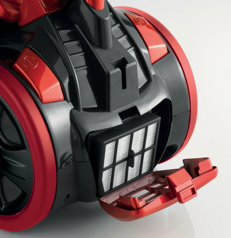 Kenwood Vacuum Cleaner 3l Carry Handle Automatic Cord 2000w Vbp70.000br - Metal Telescopic Tube High Efficiency And Power Flexible Hose Inlet Filter