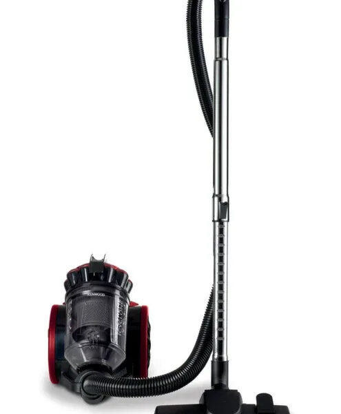 Kenwood Vacuum Cleaner 3l Carry Handle Automatic Cord 2000w Vbp70.000br - Metal Telescopic Tube High Efficiency And Power Flexible Hose Inlet Filter