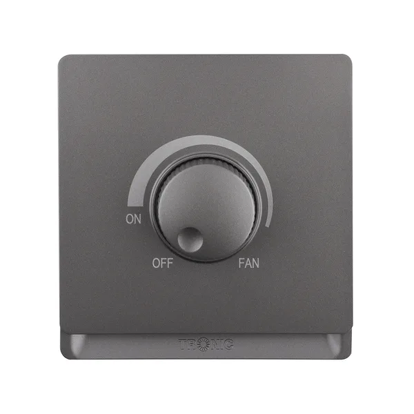 Tronic Grey Fan Dimmer Switch