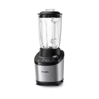Philips High Speed Blander 7000 Series 2L 1500W with 1.8L Glass Jar, 12 Speed & Pulse, Ice Crushing, 2 BPA-free Tritan Tumblers HR3760