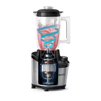 Philips High Speed Blander 7000 Series 2L 1500W with 1.8L Glass Jar, 12 Speed & Pulse, Ice Crushing, 2 BPA-free Tritan Tumblers HR3760