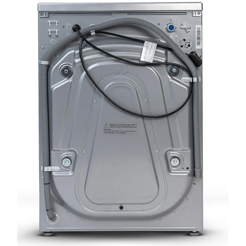 Hisense Washing Machine 6kg Automatic Front Load, Snowflake Drum, Self-Clean Function, Silver WFVC6010S