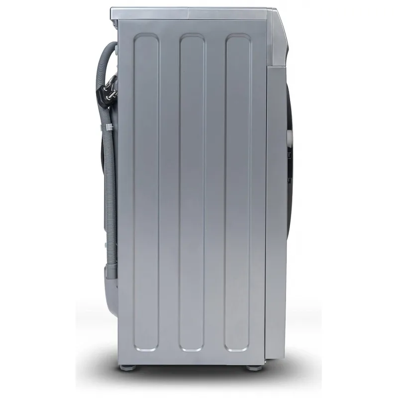 Hisense Washing Machine 6kg Automatic Front Load, Snowflake Drum, Self-Clean Function, Silver WFVC6010S
