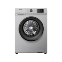 Hisense Washing Machine 6kg Automatic Front Load, Snowflake Drum, Self-Clean Function, Silver WFVC6010S