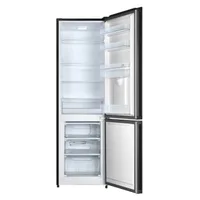 Hisense Refrigerator 263L, Bottom Freezer, Water Dispenser, Defrost Cooling, A+ Energy Class, LED Light, Black Mirror H370BMIB-WD