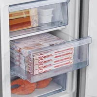 Hisense Refrigerator 263L, Bottom Freezer, Water Dispenser, Defrost Cooling, A+ Energy Class, LED Light, Black Mirror H370BMIB-WD