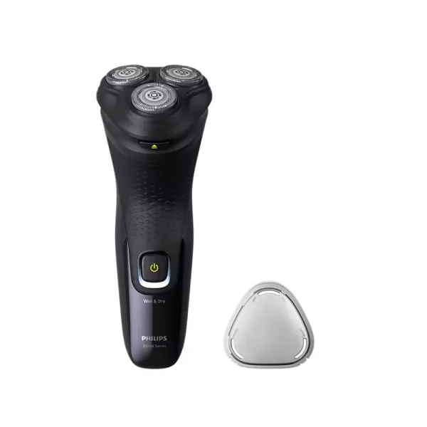 Philips Wet & Dry Electric Shaver 3000X Series with ComfortCut Blades, 3D Floating Heads, Anti-Corrosion Shaving System X3021