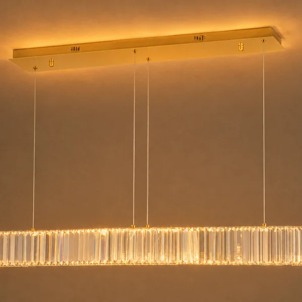 Tronic Linear Crystal LED Pendant Light