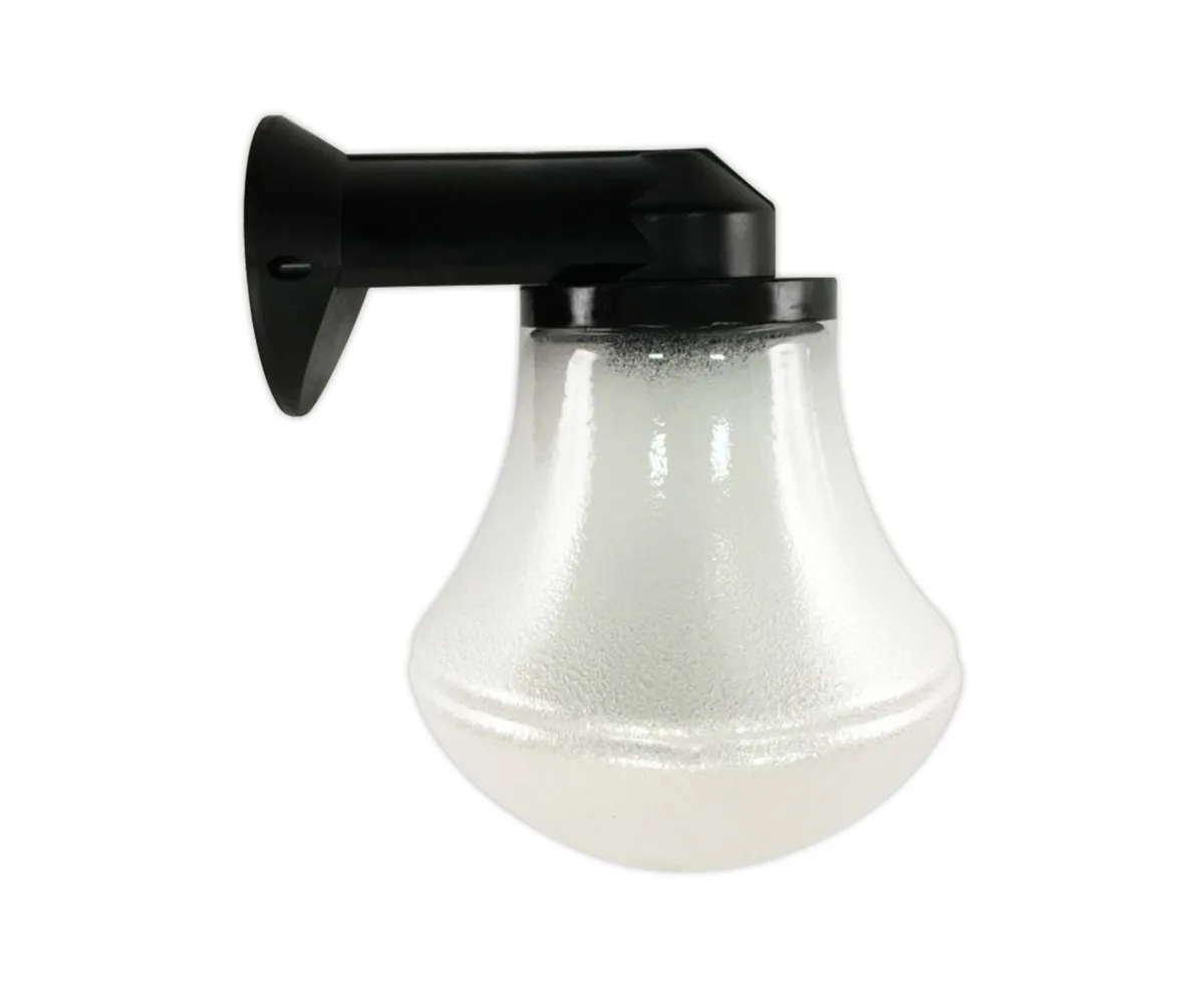 Tronic Black Proclain Wall Light