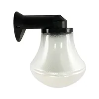 Tronic Black Proclain Wall Light