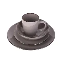 Nadstar Dinner Set 16pcs Porcelain Mug 4pcs , Plate 4pcs , Bowl 4pcs , Soup Plate 4pcs 2023024