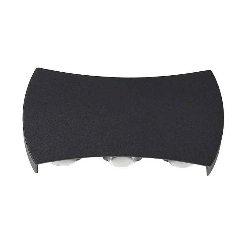 Tronic Modern Black Sconce LED Wall Light