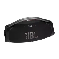 JBL Speakers 240W, RMS Portable Bluetooth Speaker with IPX7 Waterproof Design, DJ App for Smartphone Control, Wireless Bluetooth to Connect 2 Device at a Time BOOMBOX 3 BLK/SQD