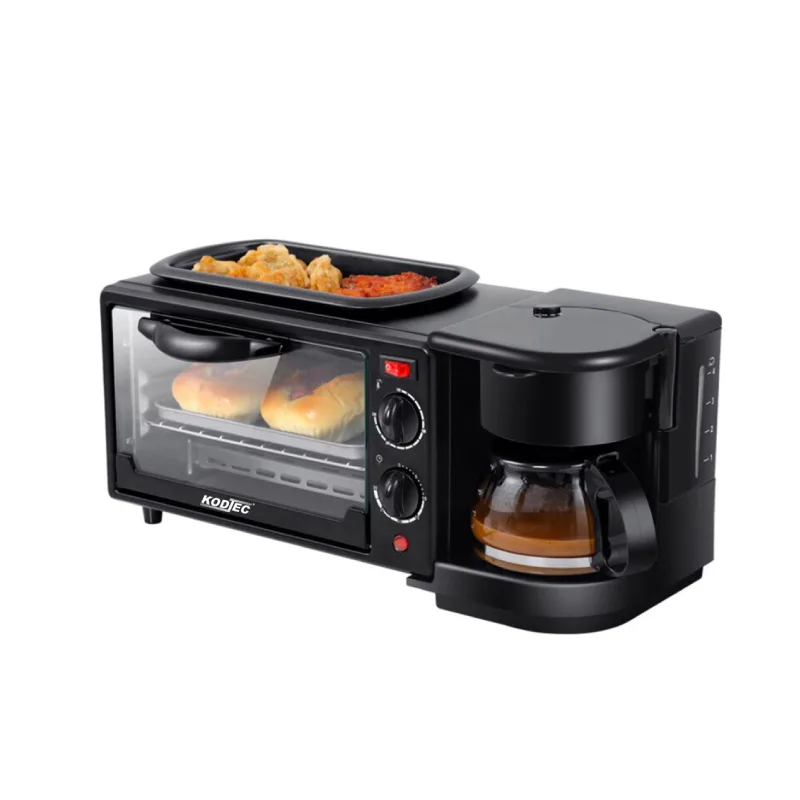 Kodtec Breakfast Maker 3in1 9L 1250W Oven, Grill & Kettle KT-3709BM 1 Kodtec Breakfast Maker 3in1 9L 1250W Oven, Grill & Kettle KT-3709BM