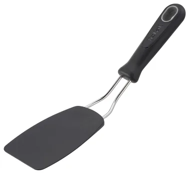 Tefal Comfort Flex Angle Spatula High-Heat Resistance Scratch-Free for Cookware Dishwasher-Safe Ergonomic Design Black Plastic K1290314