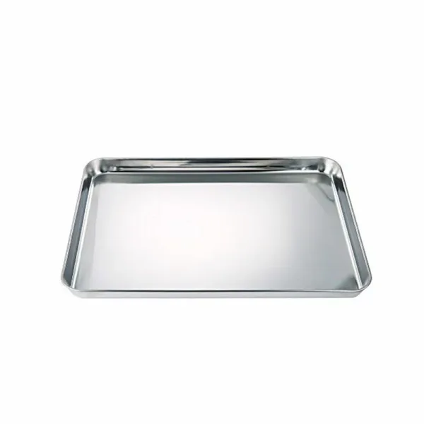 Nadstar Aluminium Square Tray 12" Cake Moulds, Rectangle Baking Tray, Deep Oven Pan for Lasagna, Brownie, Pizza, Heavy Duty, Anti-Rust, Easy Clean No16