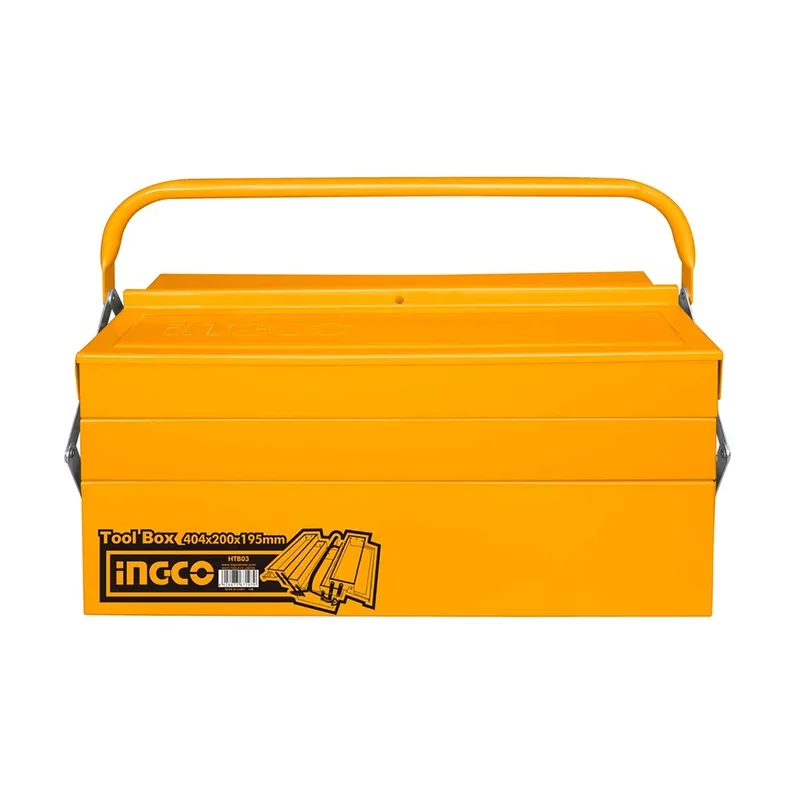 Ingco Tool Box 3 Layers 400 x 200 x 205mm Empty HTB03