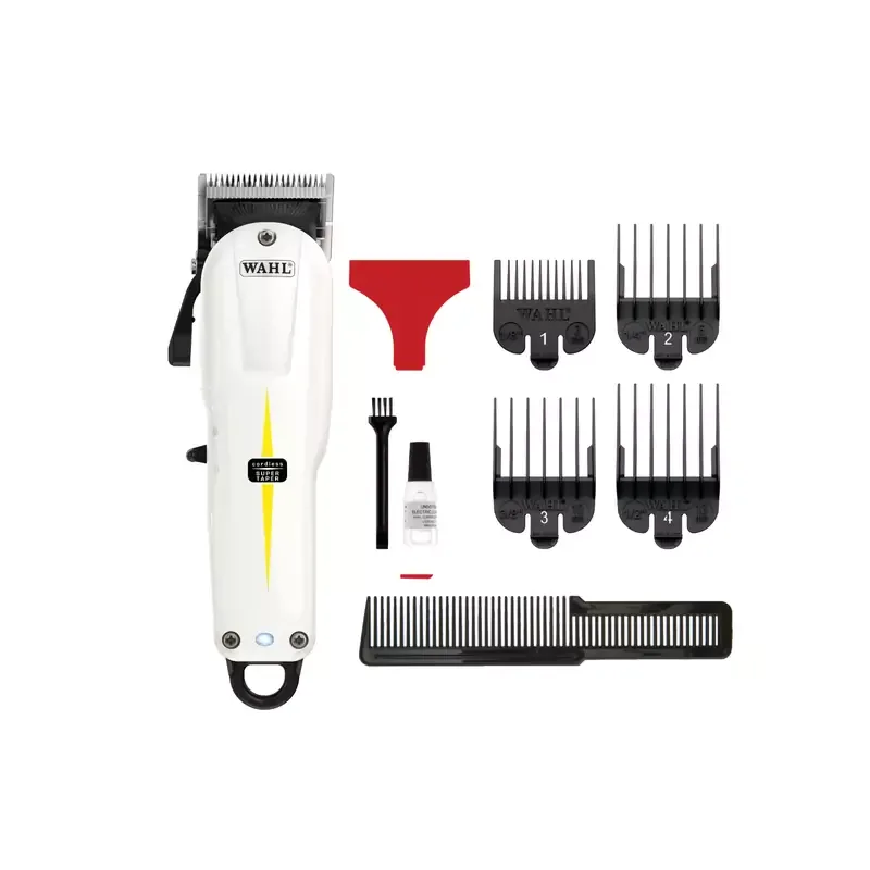 Wahl Cordless Clipper, Super Taper, ProLithium Series with Chrome Plated Precision Blades 8591-036