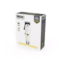Wahl Cordless Clipper, Super Taper, ProLithium Series with Chrome Plated Precision Blades 8591-036