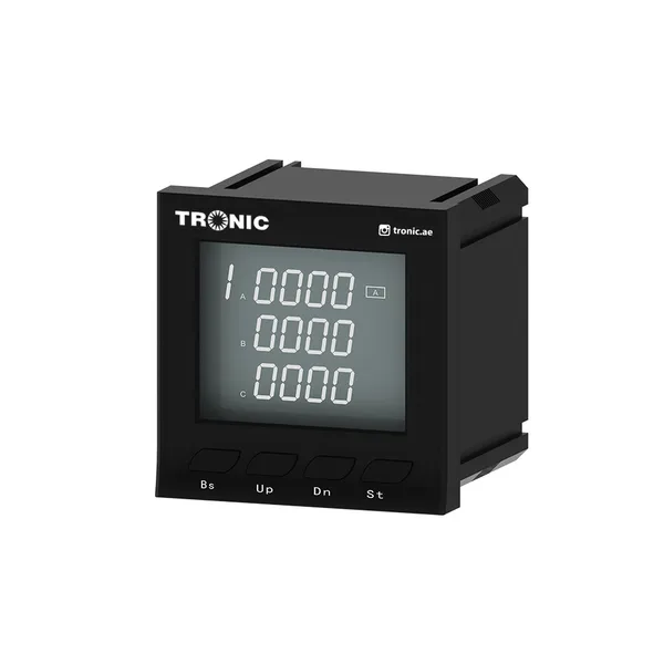 Tronic Single Phase Digital Ampere Meter - 0-5A, AC 220-240V
