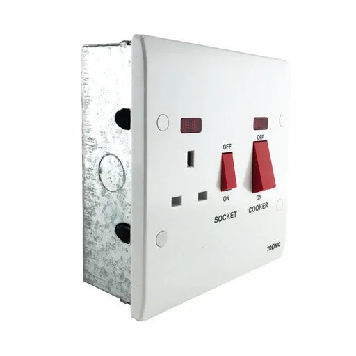 Tronic Cooker Unit with Galvanized Iron Switch Box