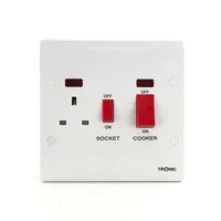 Tronic Cooker Unit with Galvanized Iron Switch Box