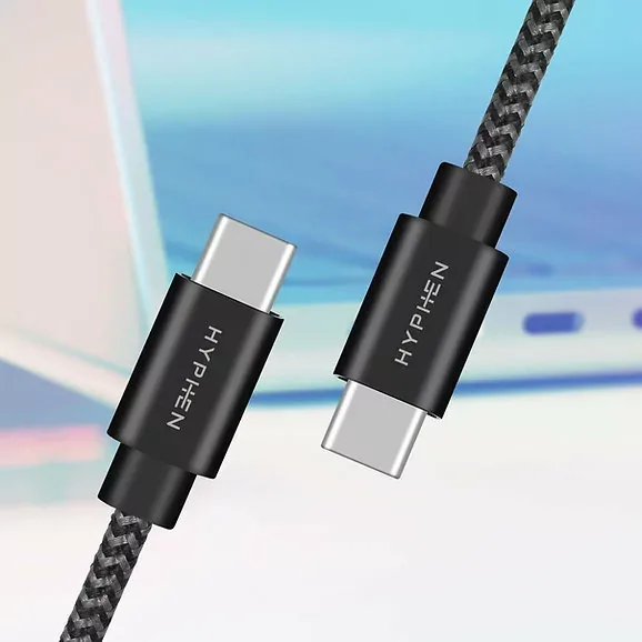 Hyphen Type C to Type C Fast Charging Cable 100W 1m HCB-C1100W1796