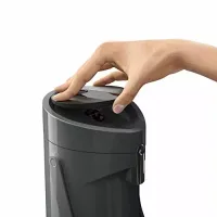 Tefal Thermose 1.9l Pump Leak Proof 12h Hot and 24h Cold Temperature Control K3140114 - Polypropylene Body Material Removable Lid Vacuum Glass Liner