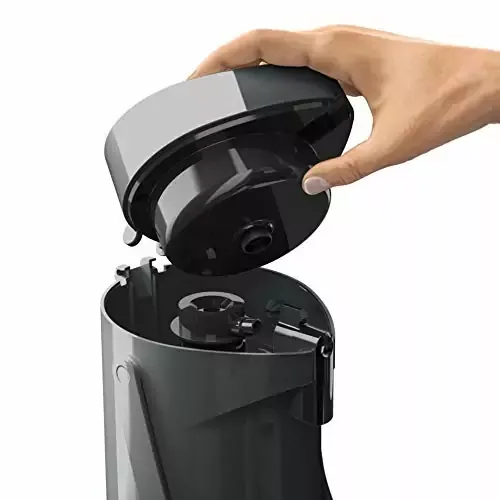 Tefal Thermose 1.9l Pump Leak Proof 12h Hot and 24h Cold Temperature Control K3140114 - Polypropylene Body Material Removable Lid Vacuum Glass Liner