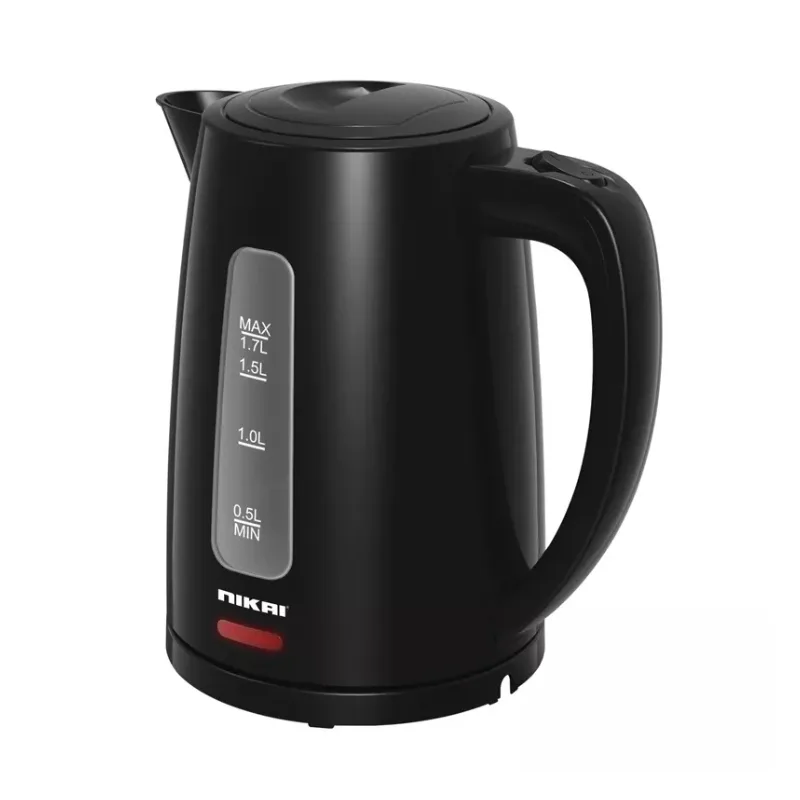 Nikai Jug Kettle 1.7L Plastic With Water Guage 2200W NK220AX Automatic Shut Off Boil Dry Protection With Indicator